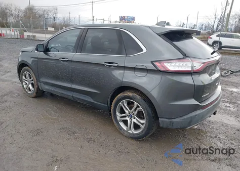 2016 Ford Edge Titanium from USA, damaged, VIN 2FMPK4K9XGBB42551